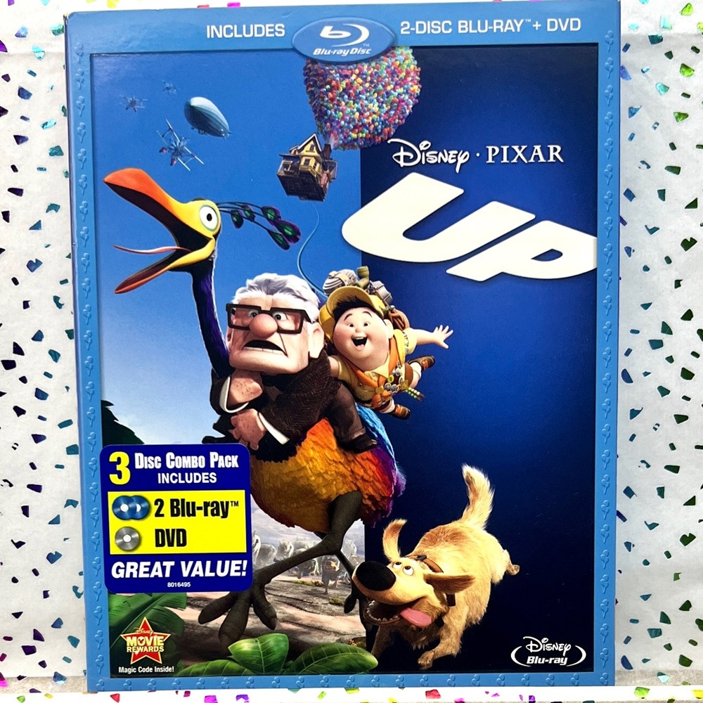 UP (3 DISC BLU-RAY/DVD COMBO PACK)